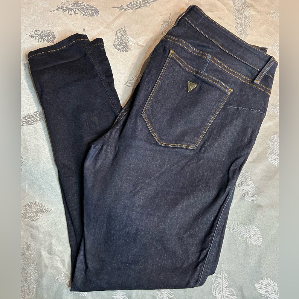 Guess Women's Midnight Blue Skinny Jeans